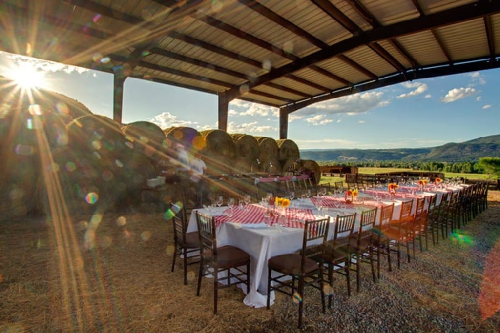 The Little Nell 92-room luxury hotel, in Aspen, Colorado, serves Wagyu beef from its own locally reared herd.
