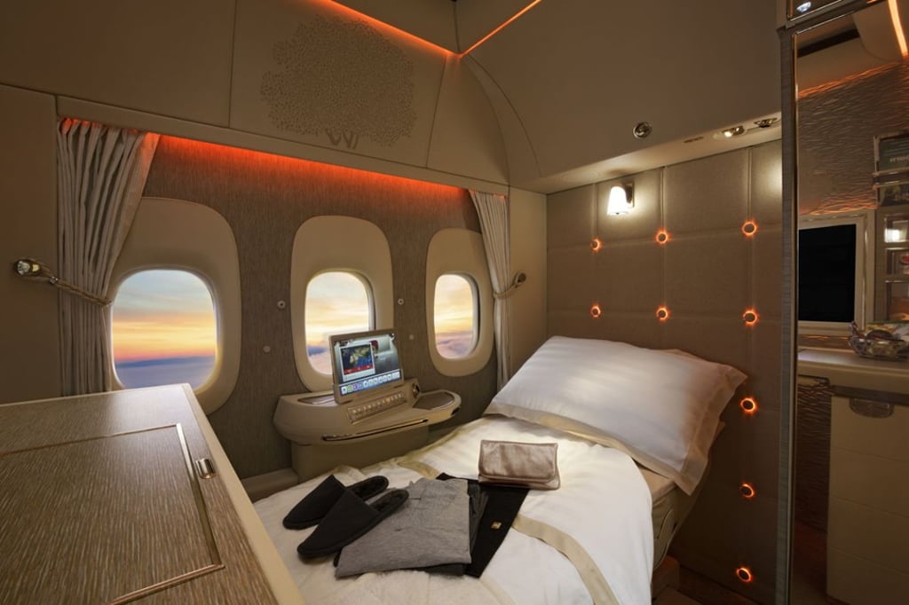 Emirates’ new first class cabin