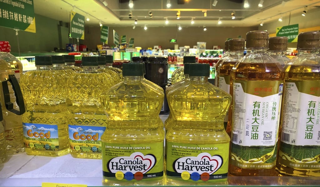 China has already blocked canola from two of Canada’s biggest farm exporters, while other China-bound canola cargoes have been cancelled. Photo: AP