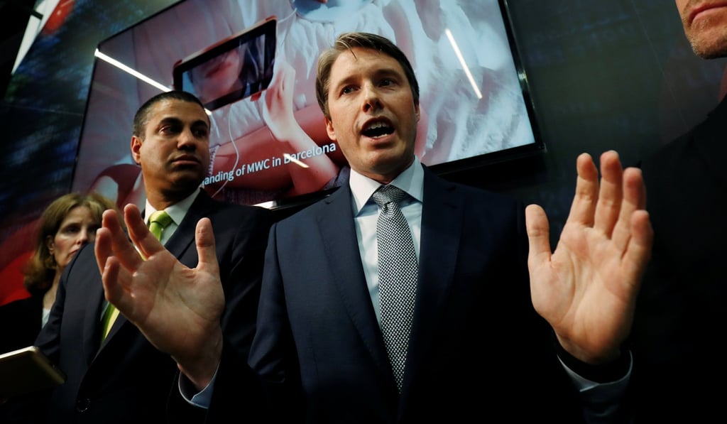 Robert Strayer at the Mobile World Congress in Barcelona, Spain. Photo: Reuters