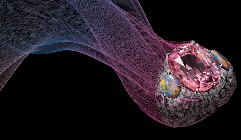 A Cartier ring from the French luxury brand’s Coloratura high jewellery collection A Cartier ring from the French luxury brand’s Coloratura high jewellery collection