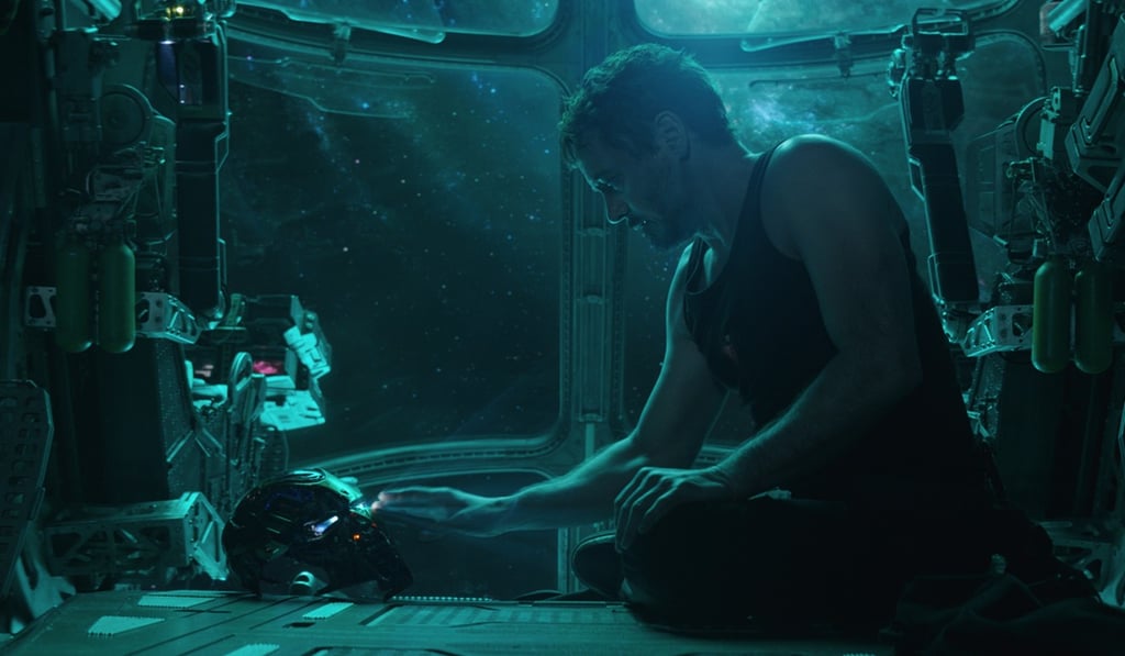 Martial arts fan Robert Downey Jr in a scene from Avengers: Endgame. Photo: Disney/Marvel Studios
