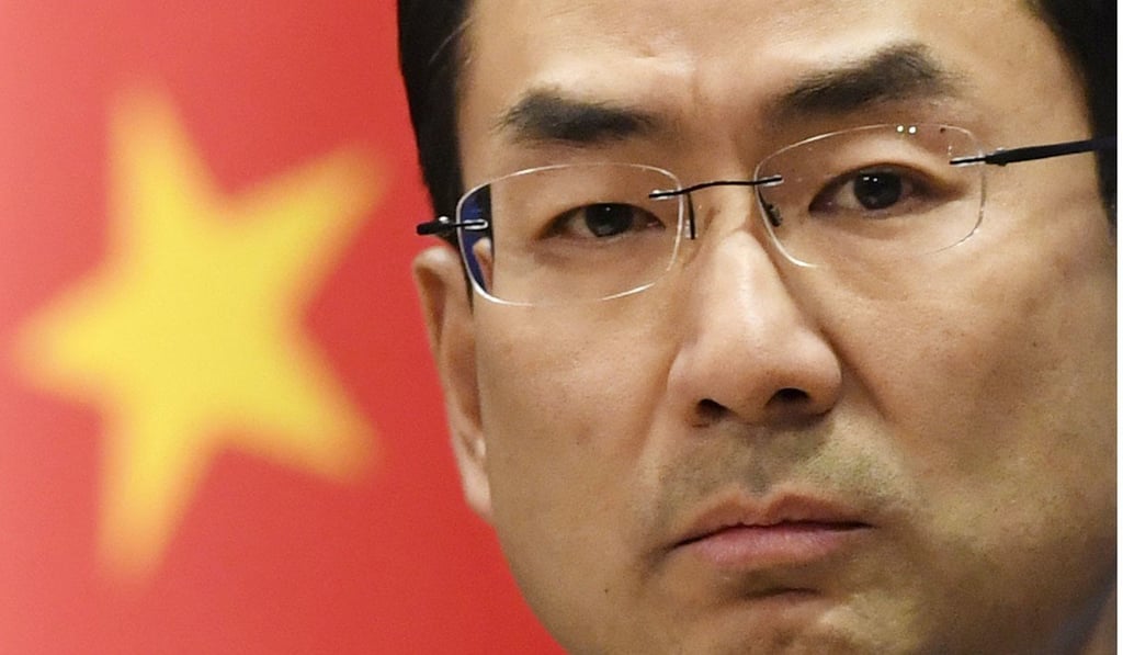 Foreign ministry spokesman Geng Shuang said the US should handle the Taiwan issue “prudently” to avoid a negative impact on relations with Beijing. Photo: Kyodo