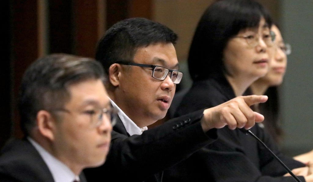 Lawmaker James To at the Legislative Council. Photo: Felix Wong