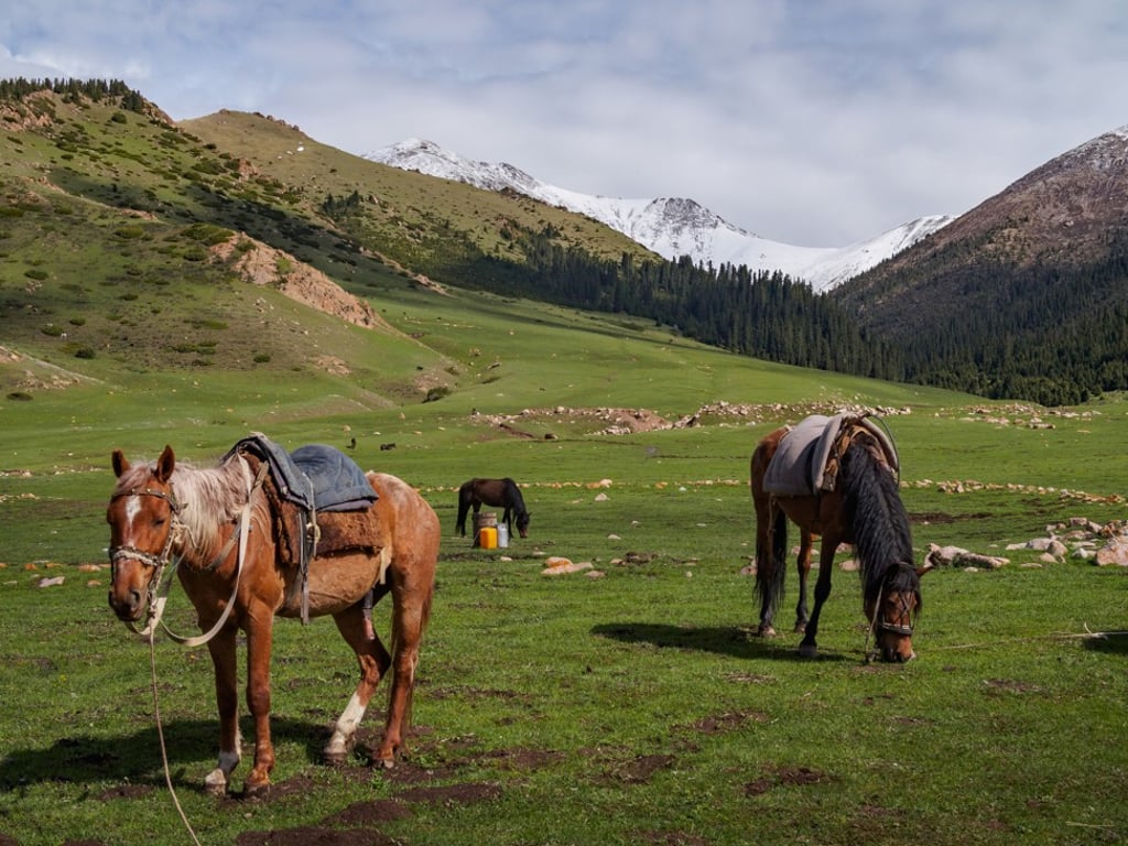 The Celestial Mountains of Kyrgyzstan. Photo: Shutterstock The Celestial Mountains of Kyrgyzstan. Photo: Shutterstock