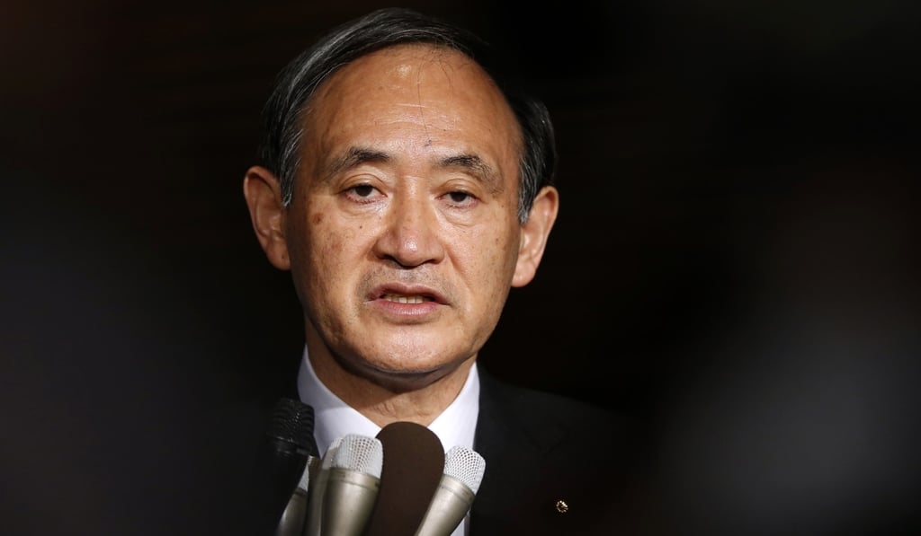 Suga, 70, is scheduled to arrive in Washington on May 9 for only his second official overseas trip in six-and-a-half years. Photo: Reuters