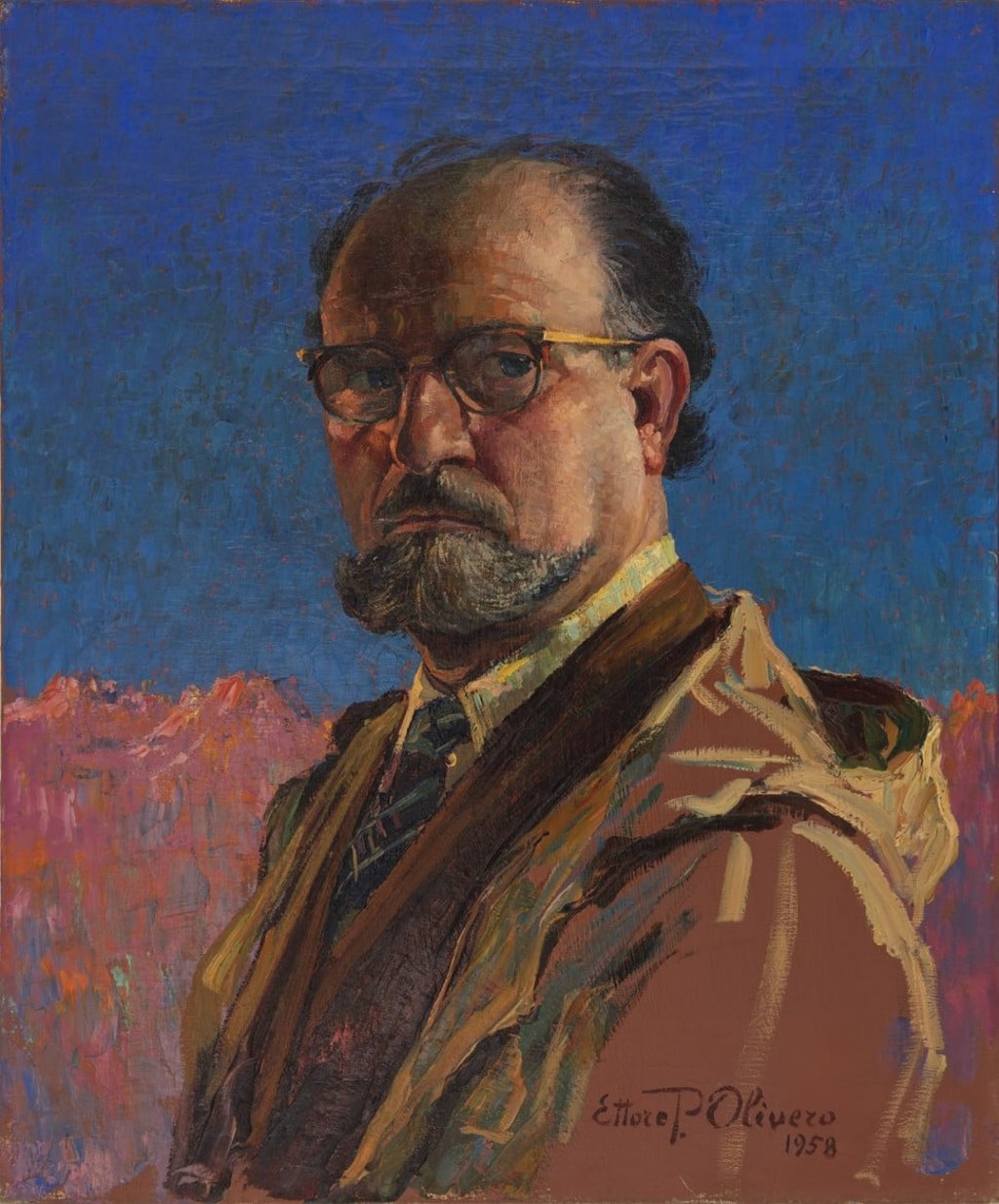 The Padre e Figlio exhibition at Casa Zegna will be foremost a tribute to father Ettore Pistoletto Olivero (Arnodera, Val di Susa, 1898 - Sanremo, 1981). This will be the first time the artist’s paintings will be exhibited for a public audience.