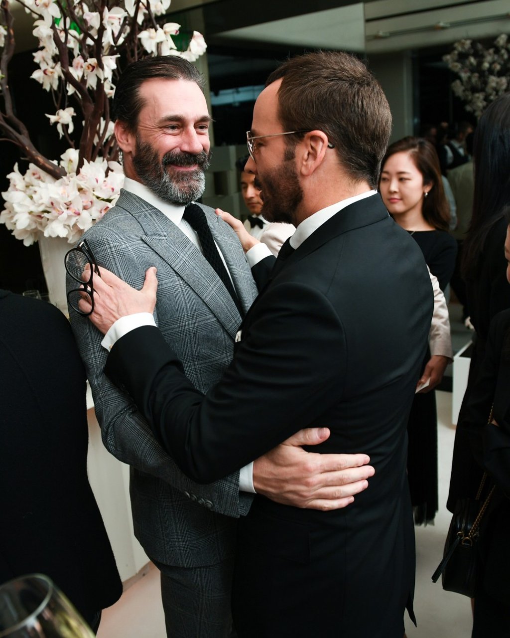 Jon Hamm and Tom Ford