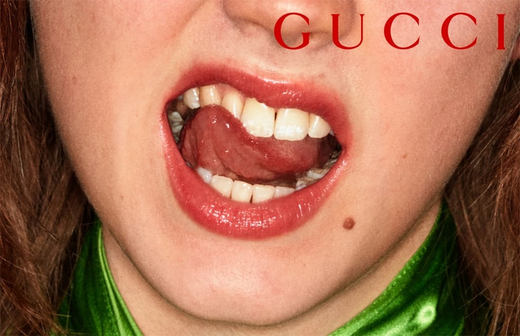 Gucci Beauty lipstick campaign Gucci Beauty lipstick campaign