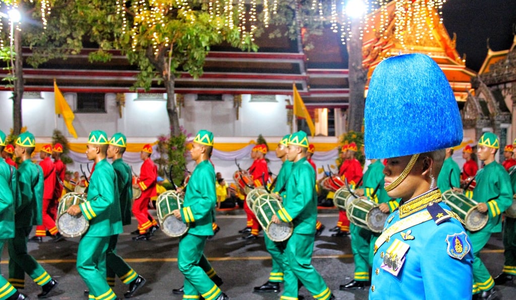 Coronation guests attend Thai King Maha Vajiralongkorn’s procession in Bangkok. Photo: Xinhua
