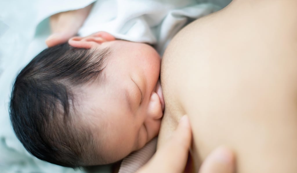 Study shows a transfer of quality microbes from mother to baby via breast milk enables a newborn to develop – or colonise – a healthy gut. Photo: Alamy Study shows a transfer of quality microbes from mother to baby via breast milk enables a newborn to develop – or colonise – a healthy gut. Photo: Alamy