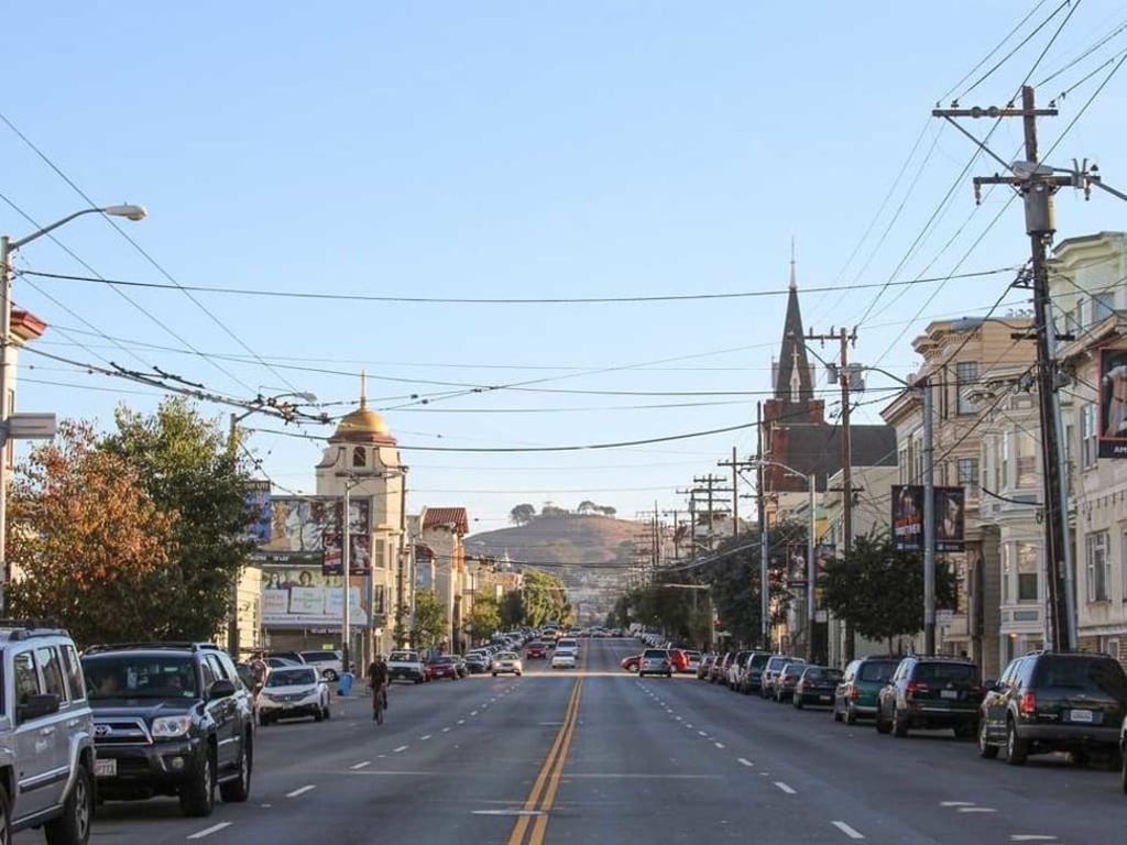 The Mission District, near Mark Zuckerberg’s San Francisco town house. Photo: Business Insider