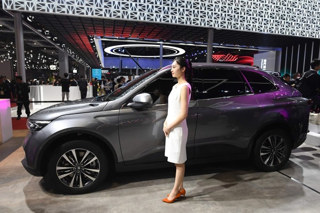 China’s car market has been one of its weakest sectors this year, marking poor consumption. Photo: AFP