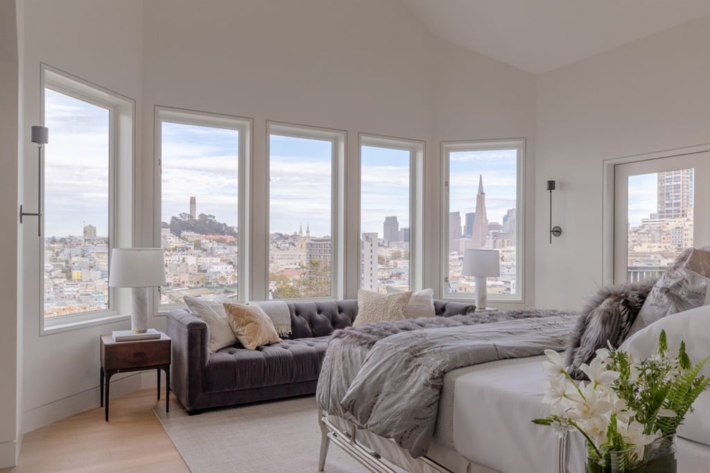 The interior of the luxury property, Residence 950, in San Francisco, which features hi-tech water and air filtration systems. Photo: David Livingston The interior of the luxury property, Residence 950, in San Francisco, which features hi-tech water and air filtration systems. Photo: David Livingston