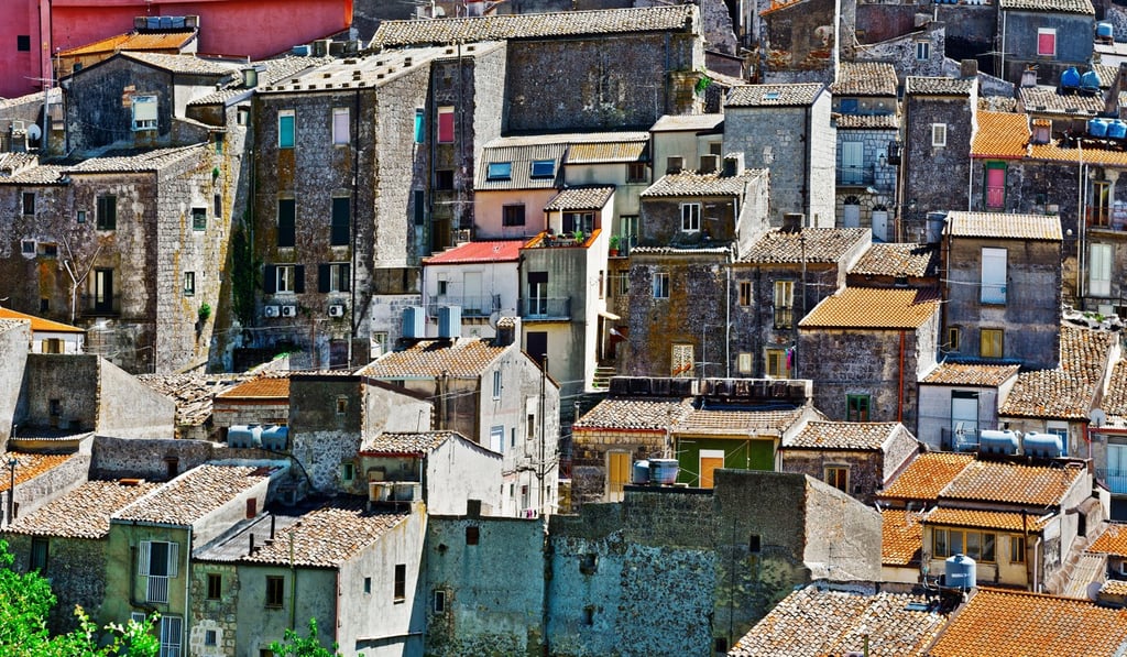 Many residents of Mussomeli have abandoned their houses and moved to newer parts of the town. Photo: Alamy Many residents of Mussomeli have abandoned their houses and moved to newer parts of the town. Photo: Alamy
