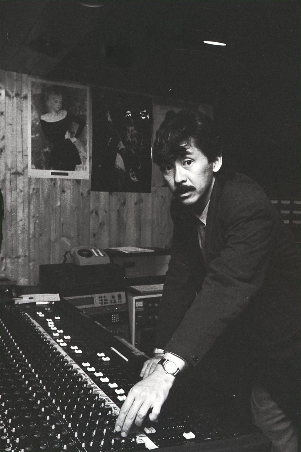 Canto-pop singer George Lam in 1986.