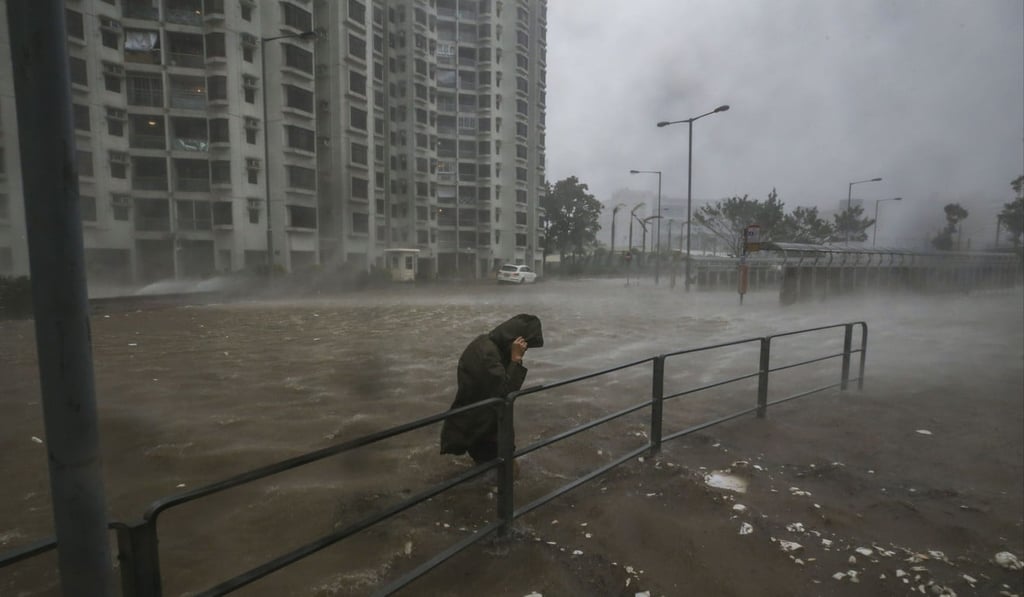 The Hong Kong desk took silver in breaking news award for its coverage of Typhoon Mangkhut. Photo: Sam Tsang
