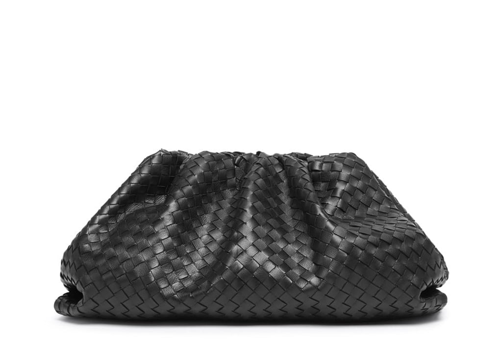 Bottega Veneta's signature intrecciato weave in one variation of the Pouch’s exterior design