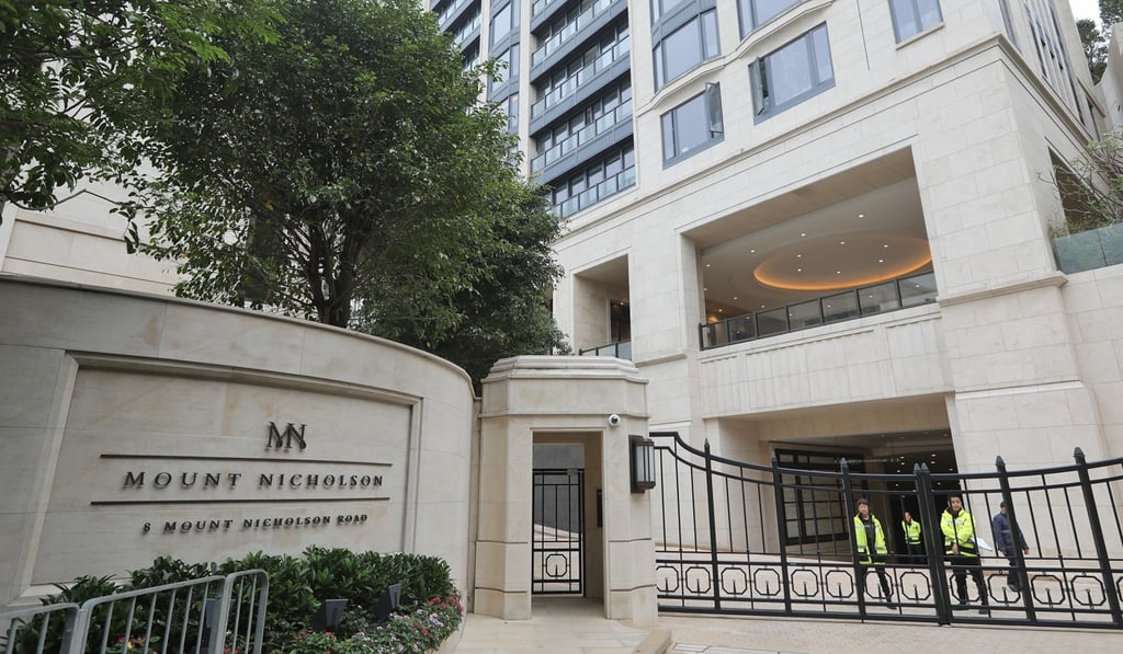 Mount Nicholson has three of the most expensive houses in Asia. Photo: Sam Tsang
