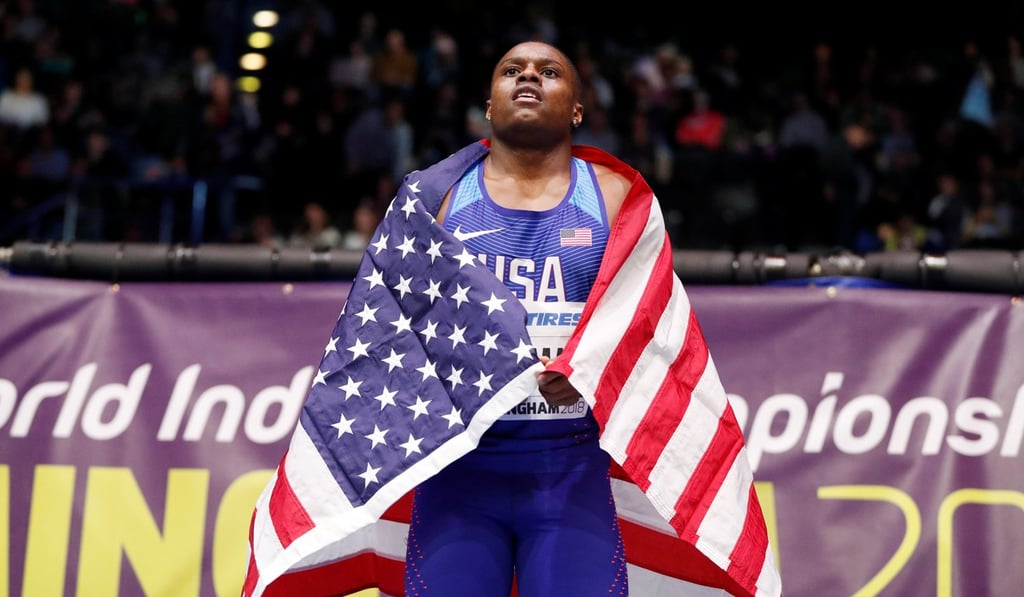 Christian Coleman of the US will provide stiff competition for Su Bingtian in Shanghai. Photo: Reuters
