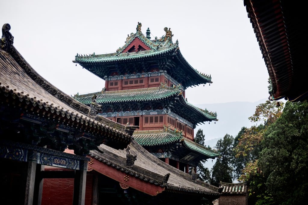 China’s famed Shaolin Temple, in Henan Province. Photo: Alamy China’s famed Shaolin Temple, in Henan Province. Photo: Alamy