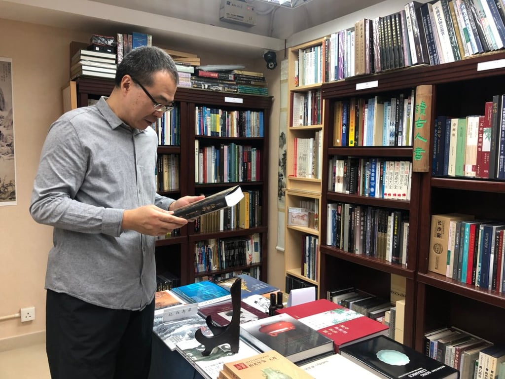 Hong Kong artist Wilson Shieh Ka-ho at Tai Yip. Photo: courtesy of Tai Yip