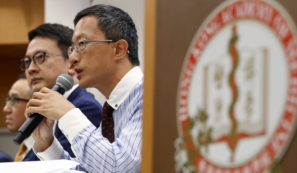 Dr David Lam has expressed concern over the deal to waive internships for overseas doctors. Photo: Nora Tam