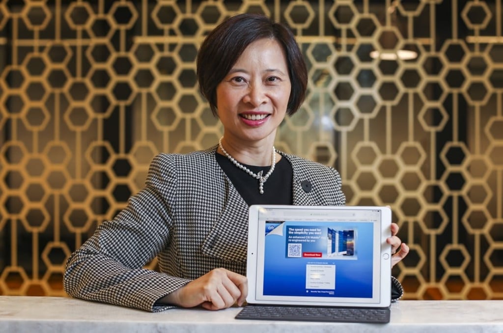Citibank’s Hong Kong and Macau Chief Executive Officer Angel Ng Yin-yee. Photo: Xiaomei Chen