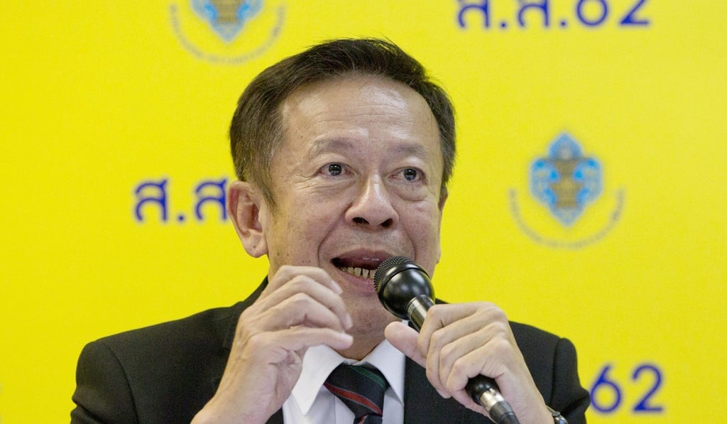 Charoongwit Poomma, Secretary-General of Election Commission. Photo: AP