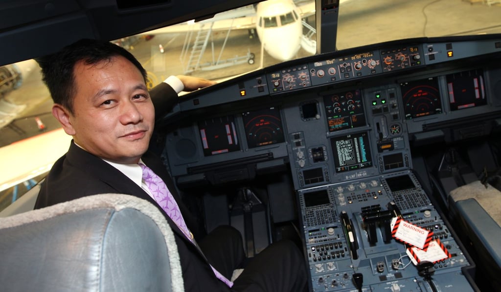 Sun Jianfeng will be Hong Kong Airlines’ liaison with the Civil Aviation Department. Photo: SCMP Pictures