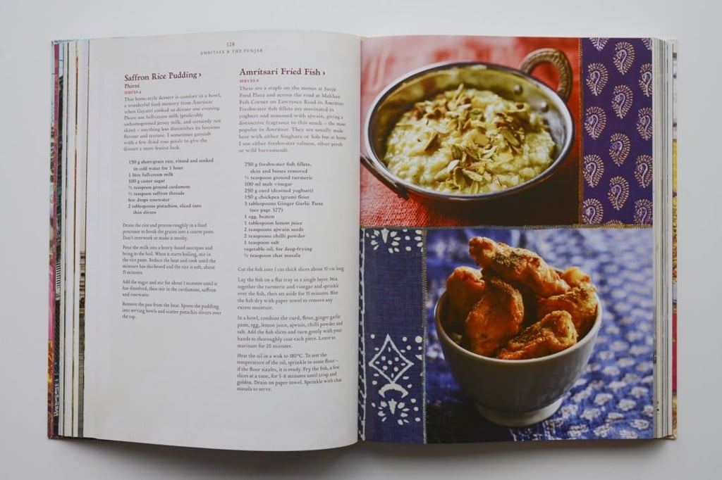 Recipes from the cookbook. Photo: Antony Dickson