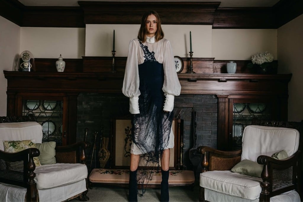 A look from Madison Hislop, one of Australia’s next generation of fashion designers.