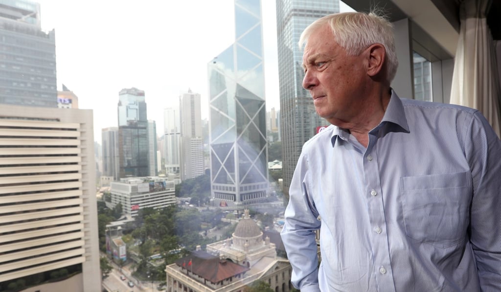 “Both Hong Kong and China knew very well that there had to be a firewall between our different legal systems”: Chris Patten. Photo: Edward Wong