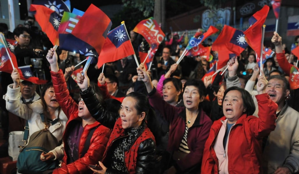 Taiwan’s ruling Democratic Progressive Party performed badly in last year’s local elections. Photo: AFP