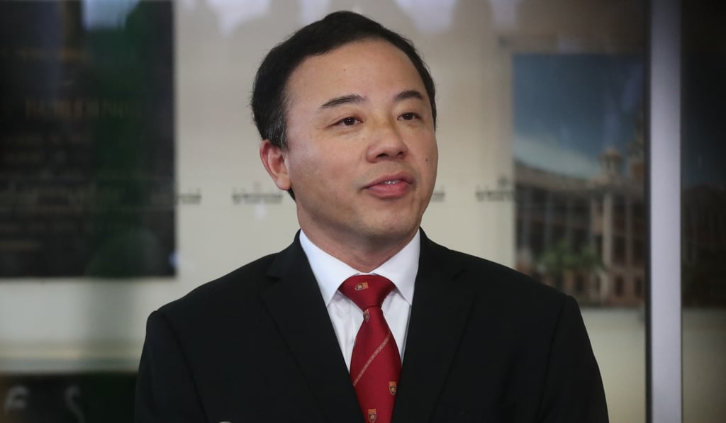 Professor Zhang Xiang says the university opposes discrimination and harassment of any kind. Photo: K.Y. Cheng