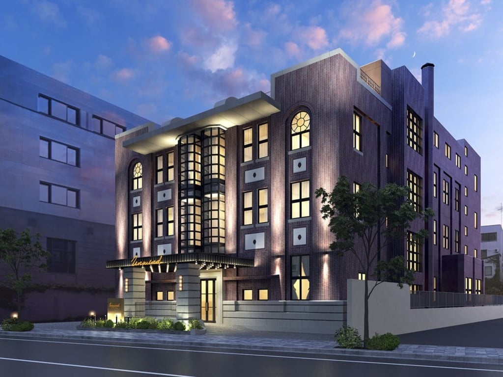 A rendering of the recently opened Unwind Hotel & Bar Otaru, in Japan.