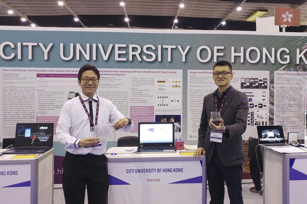Dr Edwin Yu Wai-kin (left) and Dr Henry Zou Heng