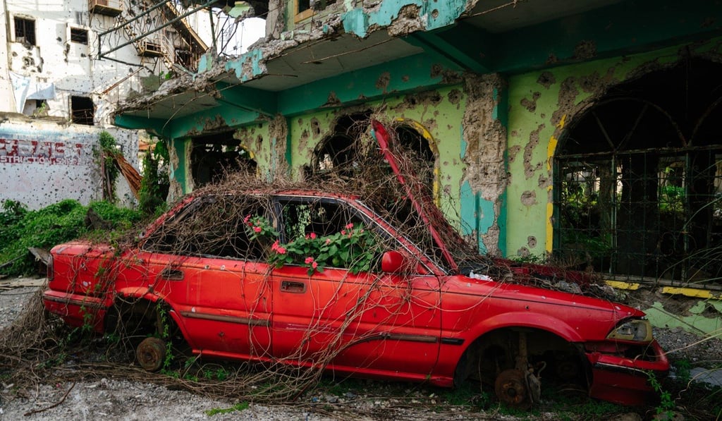 A five-month conflict between jihadist groups and government forces at Marawi in the southern Philippines in 2017 gave birth to a Southeast Asian caliphate. Photo: The Washington Post