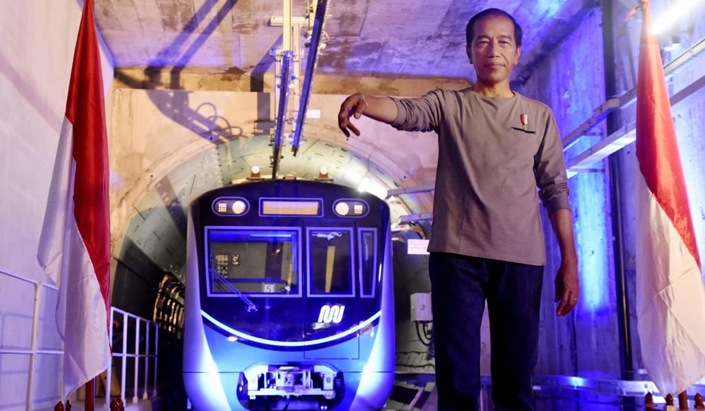 Indonesian President Joko Widodo has made infrastructure development a key policy commitment. Photo: Kyodo
