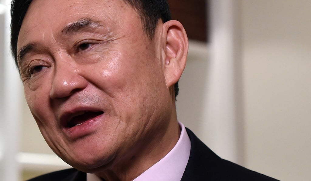 Exiled former Thai prime minister Thaksin Shinawatra. Photo: AFP