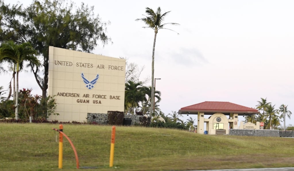 Andersen Air Force Base. Photo: Kyodo