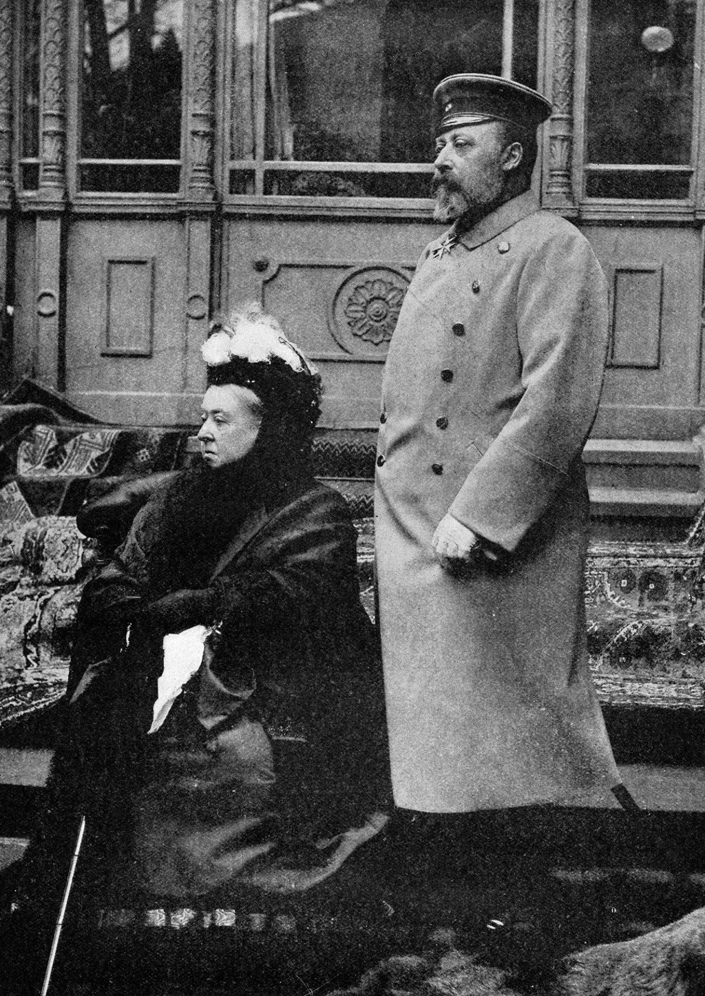 Queen Victoria with her son Edward, who would later become king. Photo: Alamy Queen Victoria with her son Edward, who would later become king. Photo: Alamy