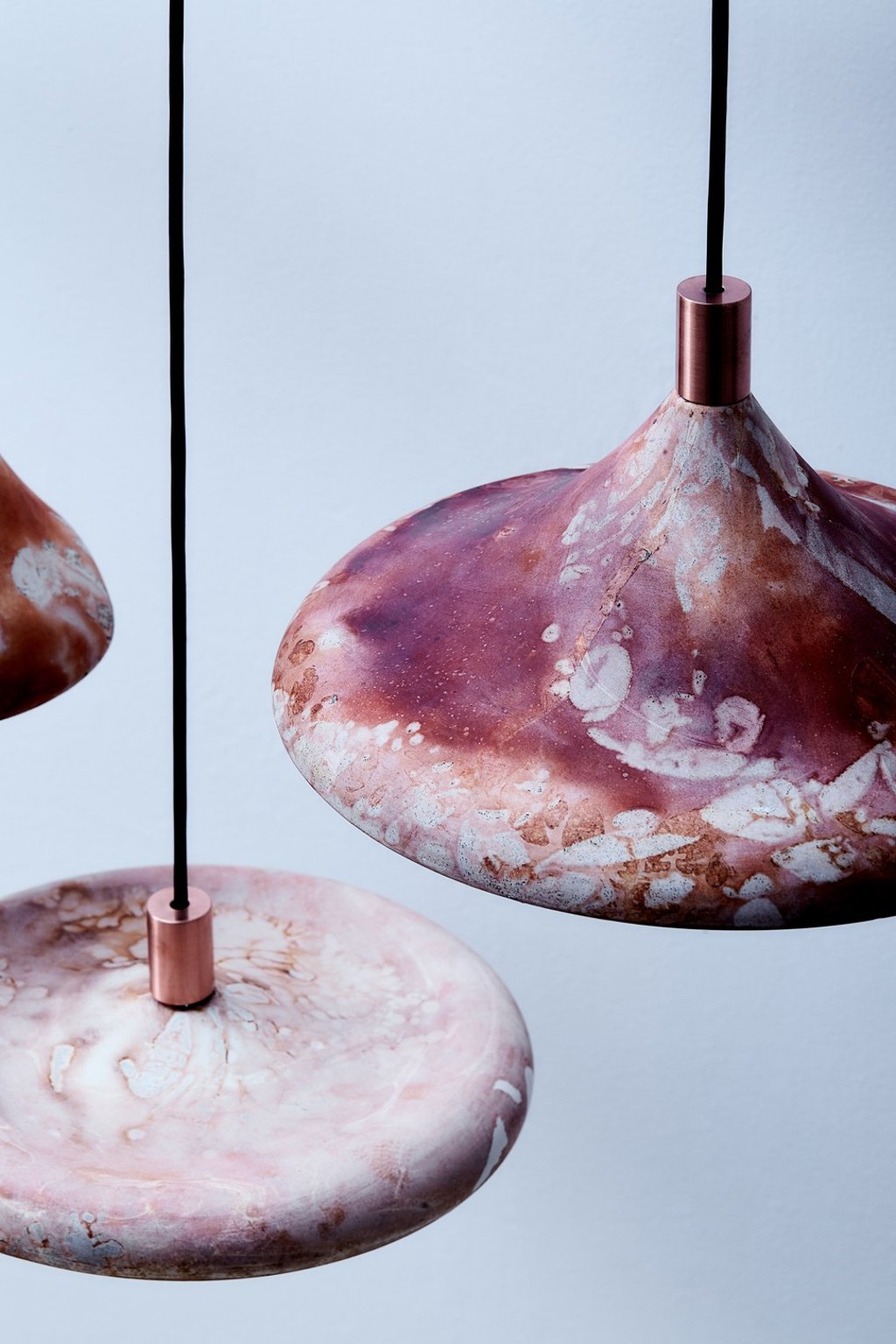 Zhekai Zhang’s Coffire pendant lamps