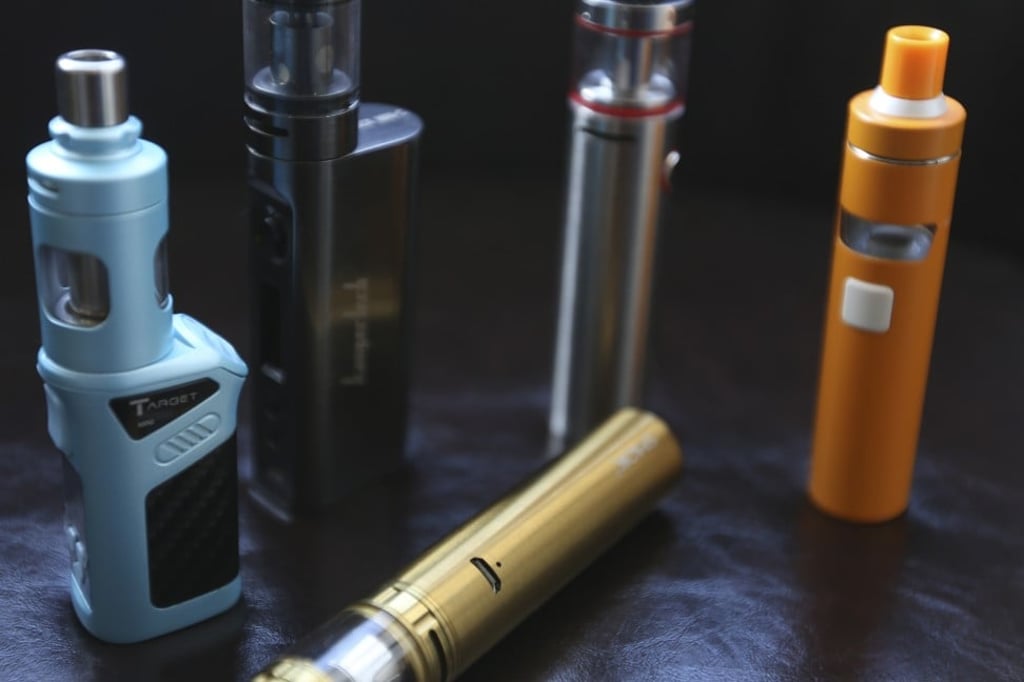 The Hong Kong government estimates that 5,700 people vape daily in the city. Photo: Xiaomei Chen