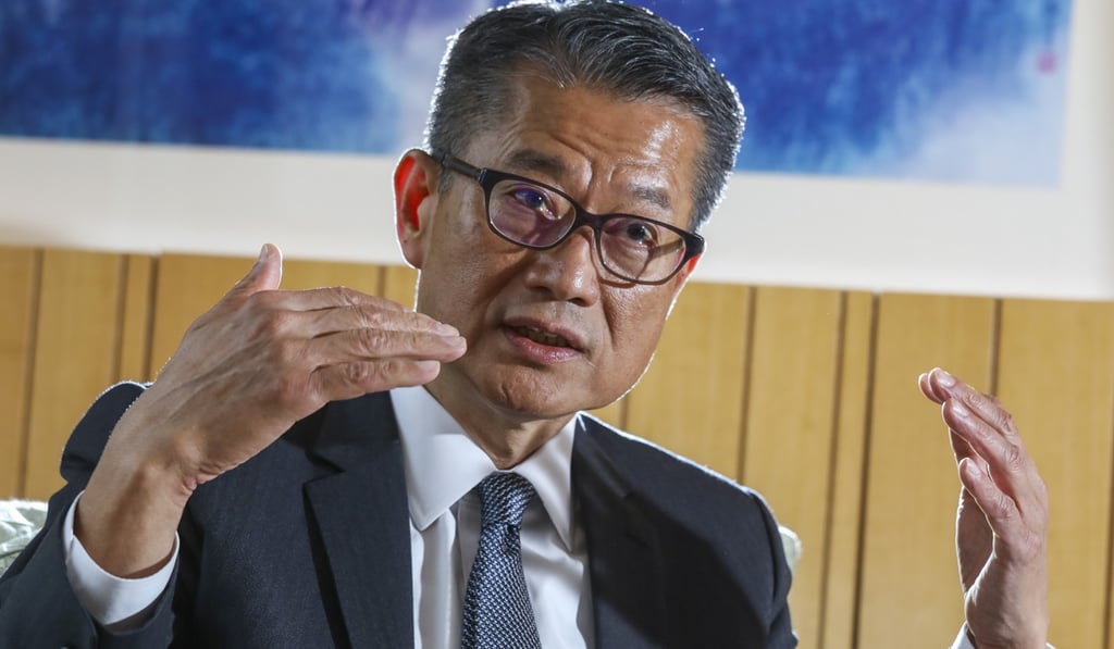 Hong Kong Financial Secretary Paul Chan. Photo: Dickson Lee Hong Kong Financial Secretary Paul Chan. Photo: Dickson Lee