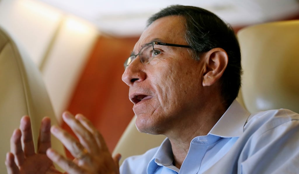 President Martin Vizcarra says China might still be the right fit to partner Peru and Bolivia. Photo: Reuters