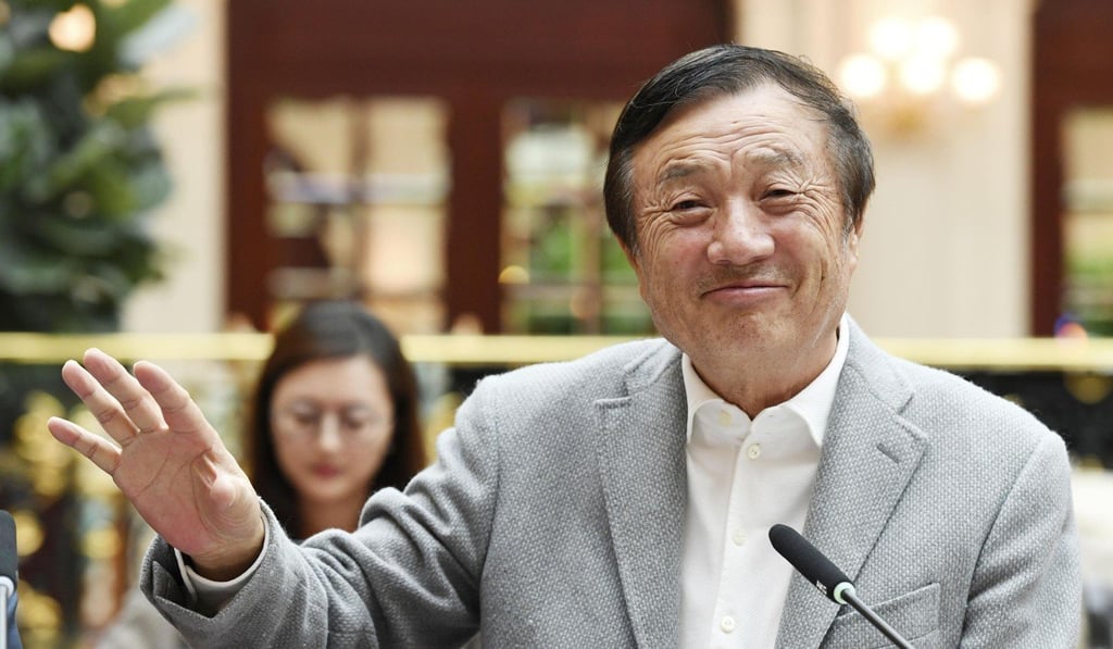 Zhengfei said the company would not change its management at the request of the US. Photo: Kyodo
