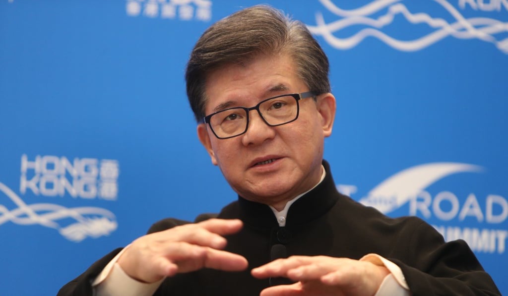 Vincent Lo Hong-shui, chairman of Shui On Land, said he is very pleased with his daughter’s performance in her role as the group’s executive director. Photo: Winson Wong Vincent Lo Hong-shui, chairman of Shui On Land, said he is very pleased with his daughter’s performance in her role as the group’s executive director. Photo: Winson Wong