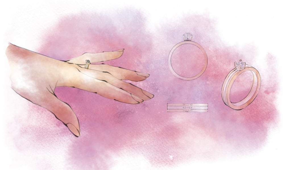 The prospective groom should be prepared to look at dozens – even hundreds – of rings before finding the one that is just right for his future bride. Illustration: SCMP