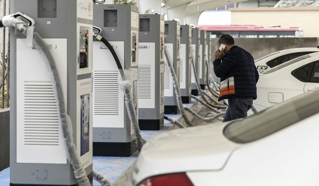 Beijing’s determination to establish itself as a world player in clean technology is a key element of the “Made In China 2025” strategy . Photo: Bloomberg